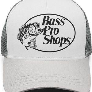 White Bass Pro Shop Hat